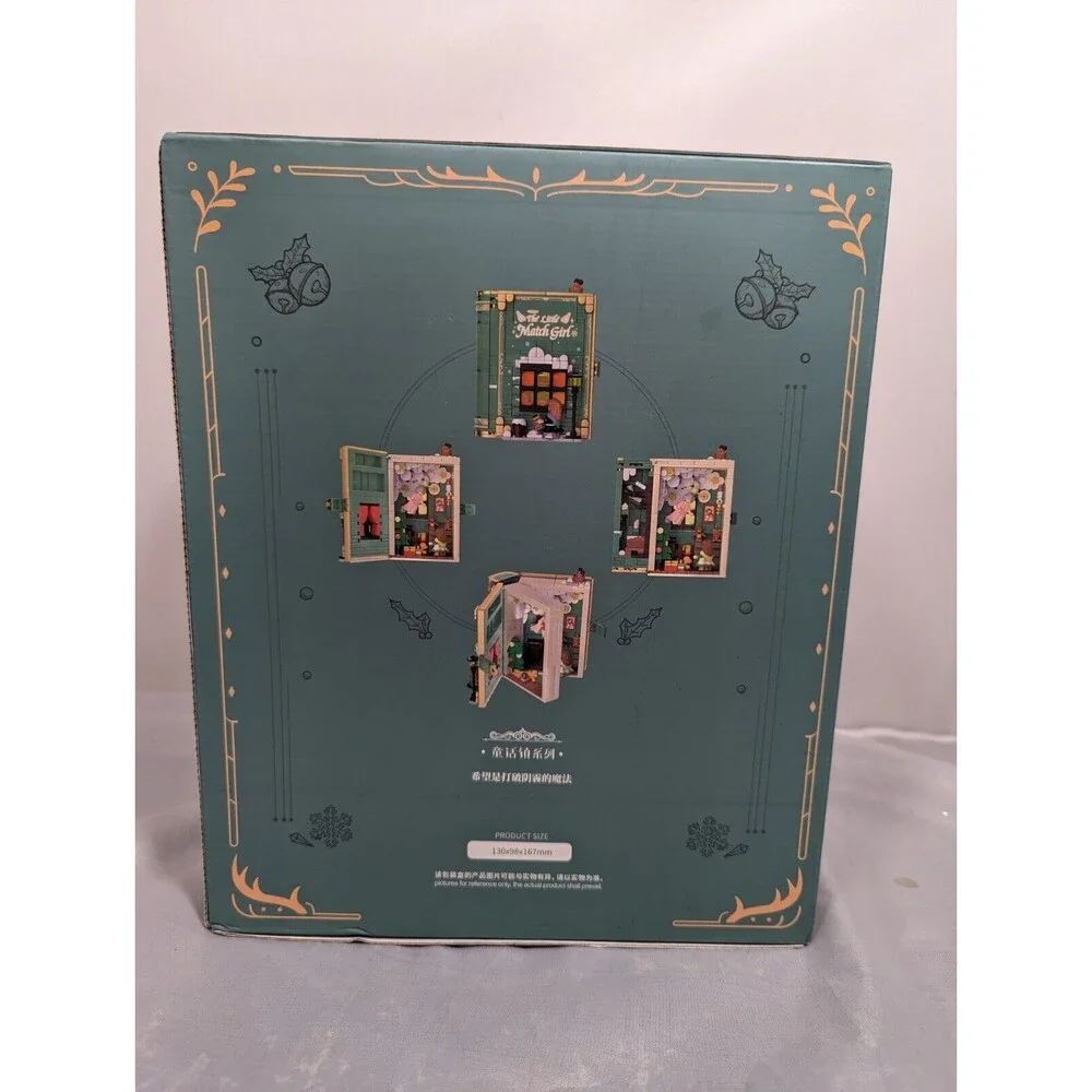 💡 Wekki Little Girl Selling Matches Fairy Tale Town Brick Blocks